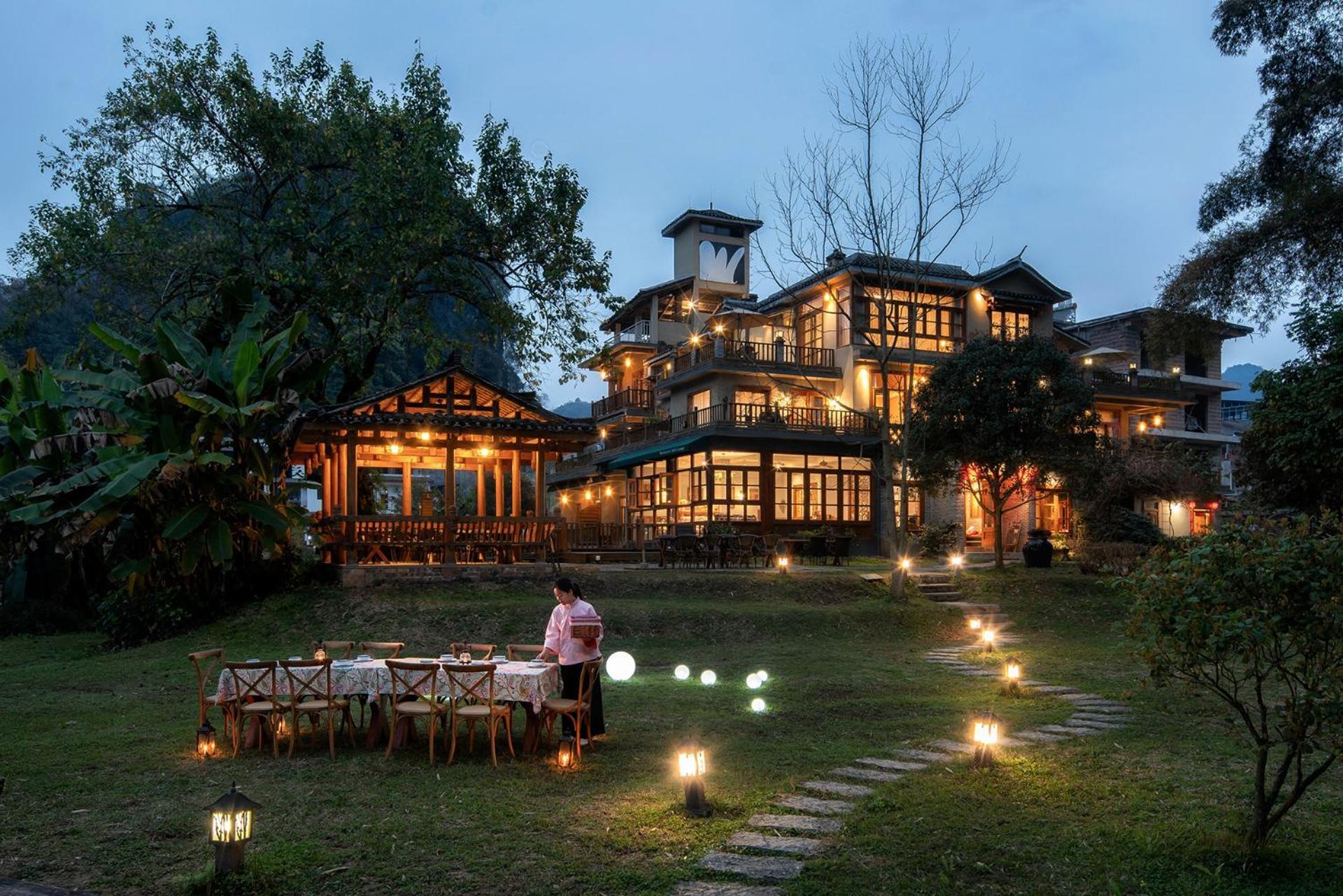 Moondance Boutique Resort Yangshuo Extérieur photo